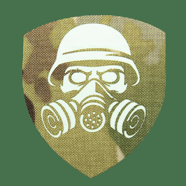 Camotec Chem Soldier Patch (2.8" x 3.1") Multicam/Luminescent