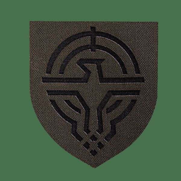 Camotec SBS Armed Forces Chevron 7" x 8" Olive Green