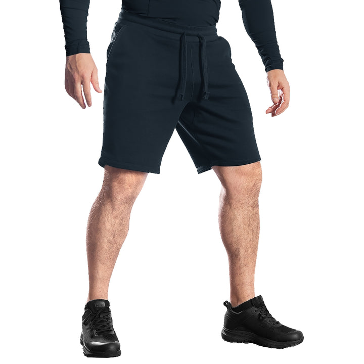 FitPro Cotton Shorts in Blue