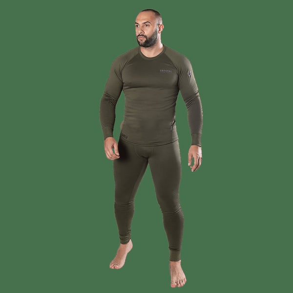 LVL2 Polarheat QS 3.0 Thermal Underwear, Olive Green
