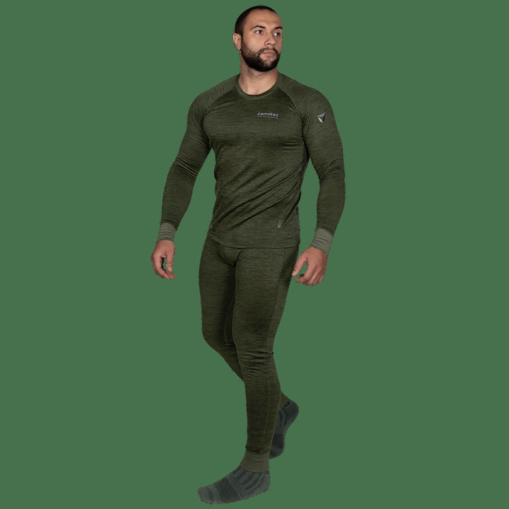 Polarheat QS Pro 2.0 Thermal Underwear Olive Melange