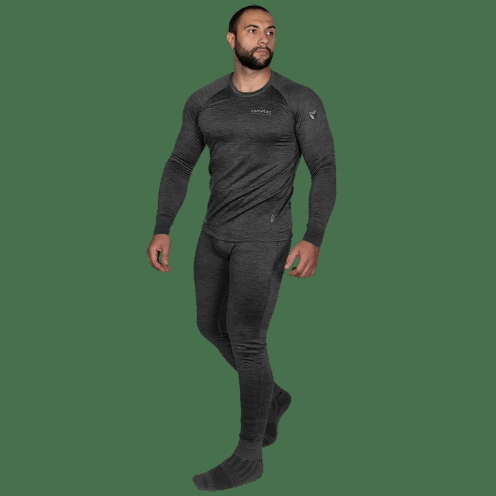 LVL2 Polarheat QS Pro 2.0 Thermal Underwear Gray Melange