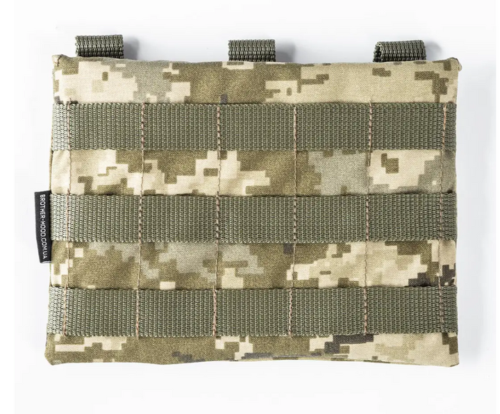 Brotherhood 15x20 cm Ballistic Plate Pocket - Pixel 2.0 Camo