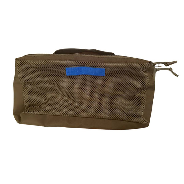 Blue Stripe Medical Bag with Velcro Closure