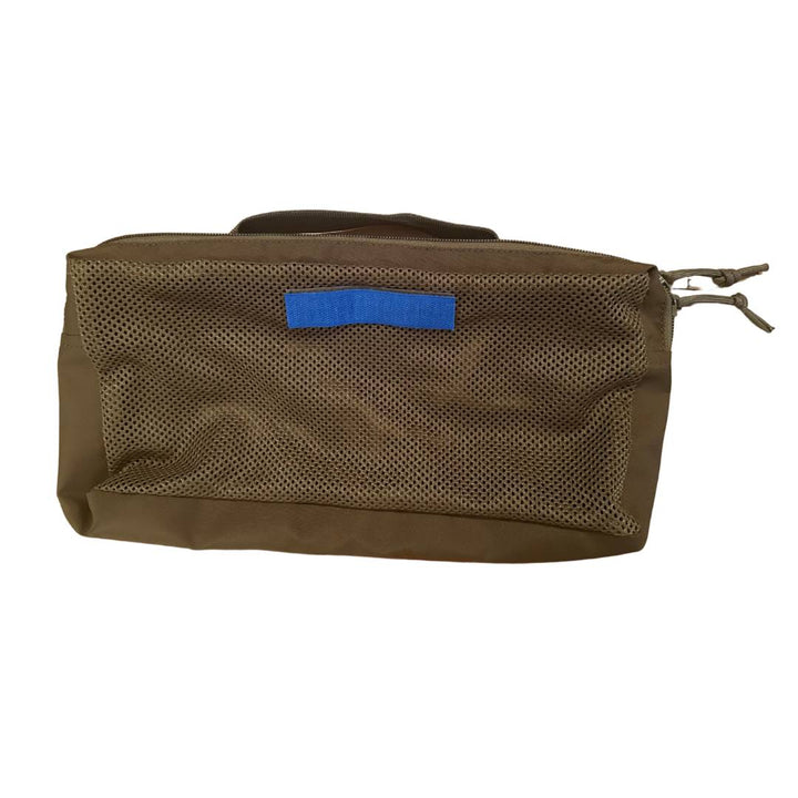 Blue Stripe Medical Bag with Velcro Closure