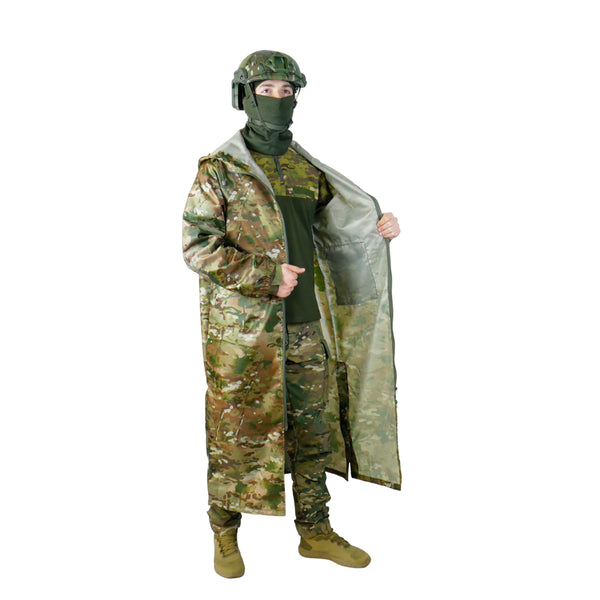 Kiborg MultiCam Rain Poncho