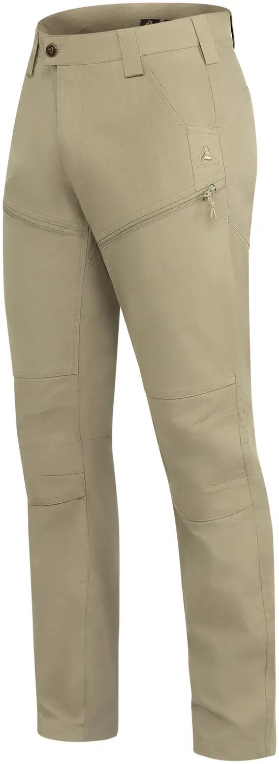 Frontier KodKod Nyco Pants with Comfortable Fit - Khaki