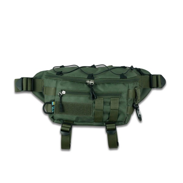 Olive Water-Resistant Waist Bag