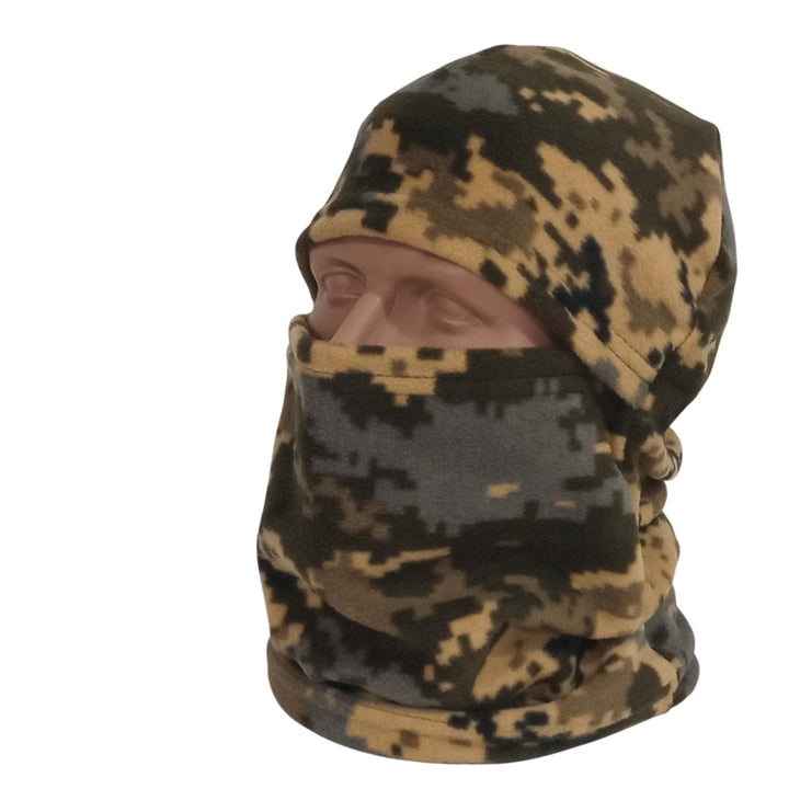 Military Fleece Balaclava in Pixel Camo