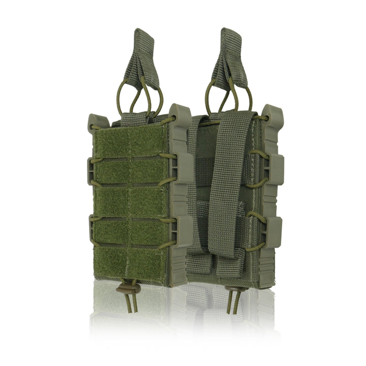 Kiborg M-1 Velcro Single Magazine Pouch, Khaki