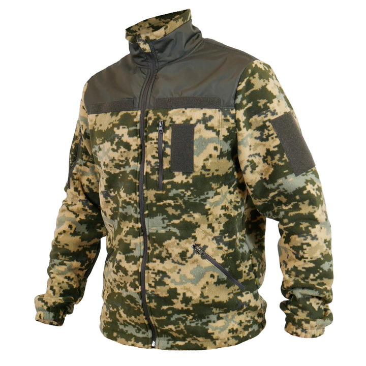 Mod. 3 Pixel Camo Fleece Military Hoodie
