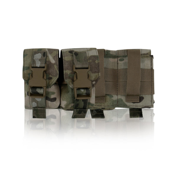 Militex Original USA Multicam Cordura Grenade Pouch for 2 Grenades