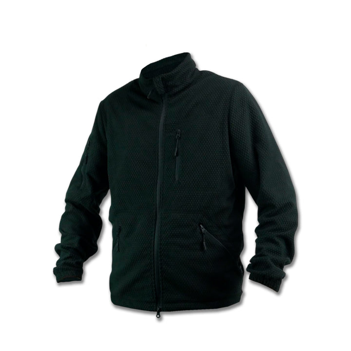 Militex Mod. 5 Tactical Windproof Fleece Jacket, Black