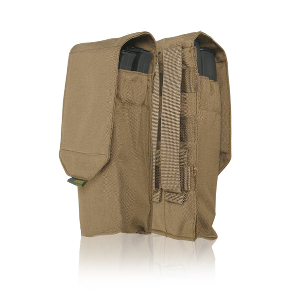 Kiborg GU Double Mag Pouch Coyote