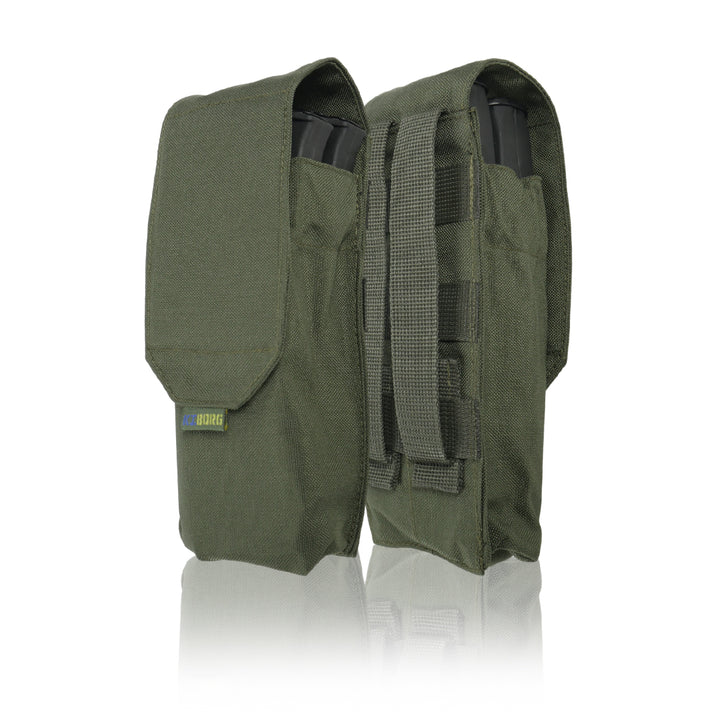 Kiborg GU Double Mag Pouch - Khaki