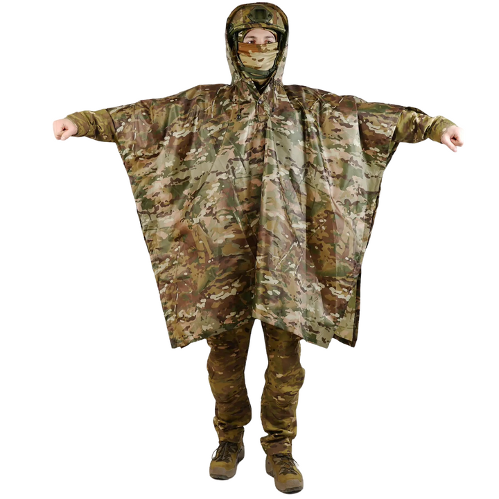 Multicam Rain Poncho