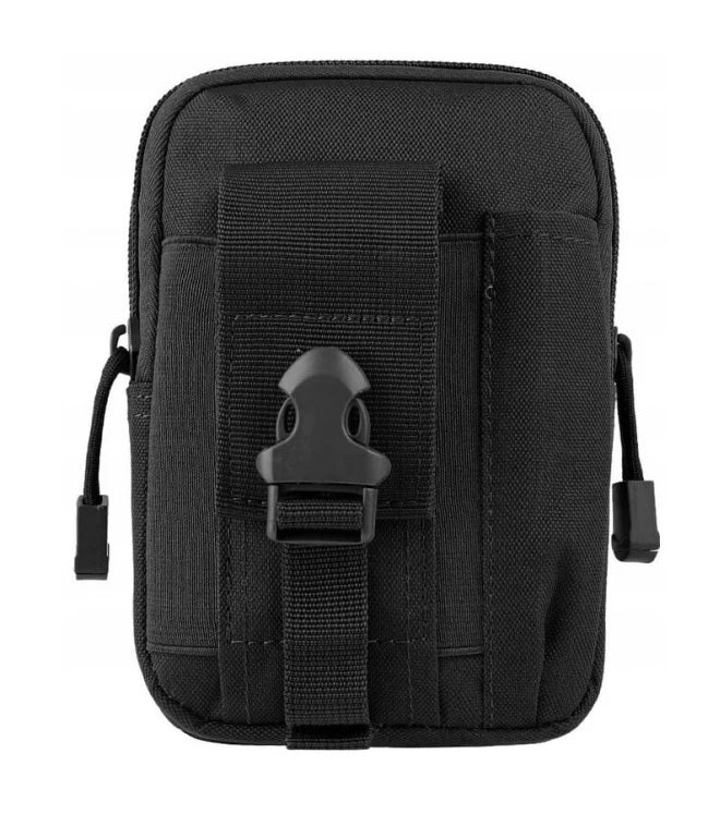 Silver Knight Black Waist Organizer