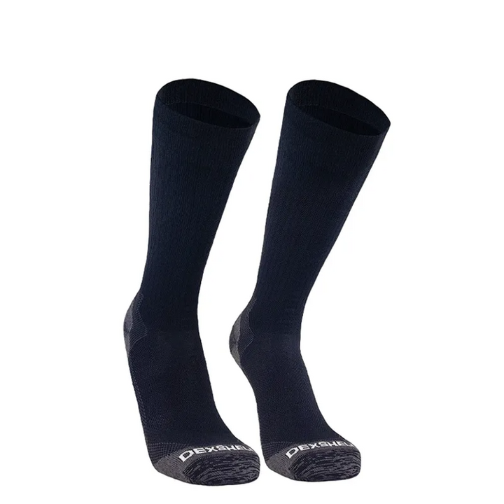 Dexshell Terrain Walking 2.0 Socks, Black-Grey, Size XL (11-13)