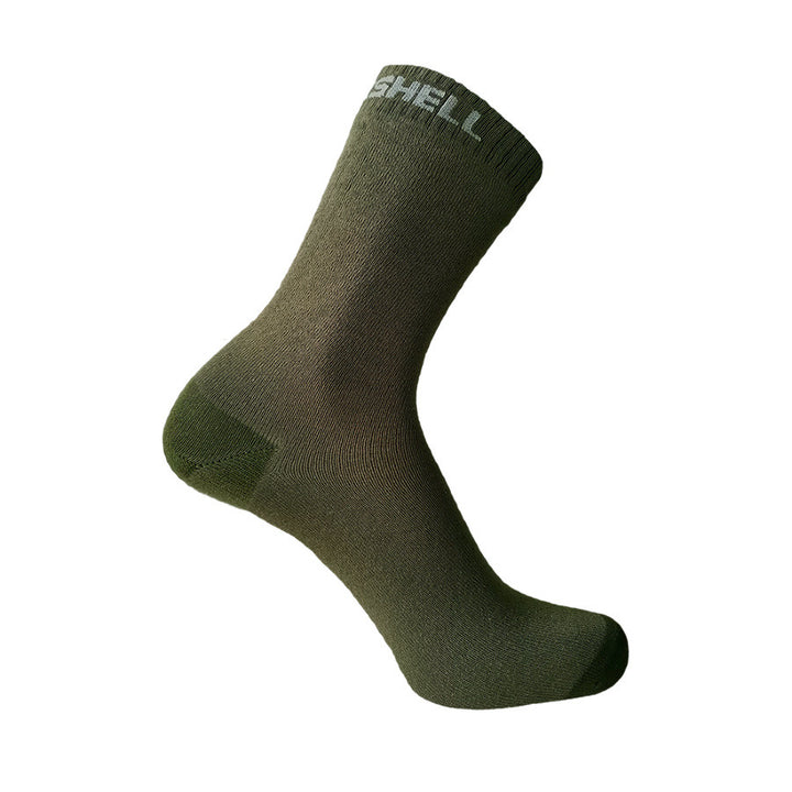 Dexshell Ultra Thin Crew Waterproof Socks, Size L, Khaki