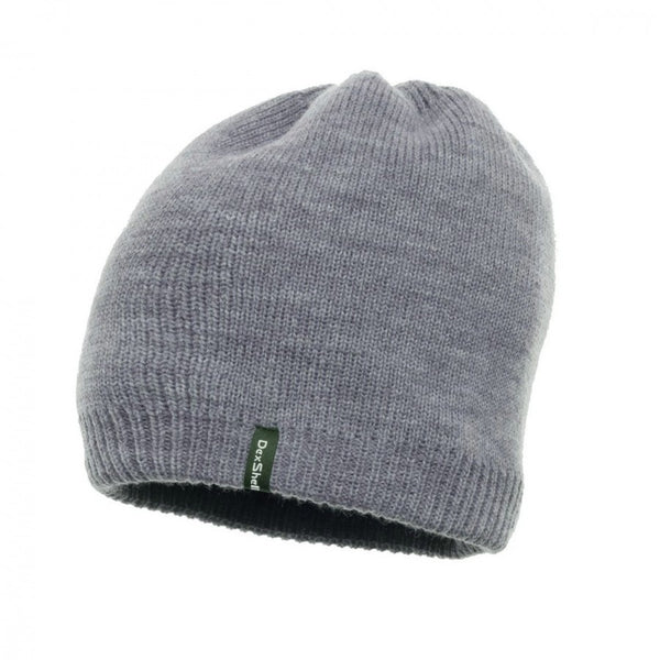 Dexshell Waterproof Hat, Size S/M (22-23 in), Gray