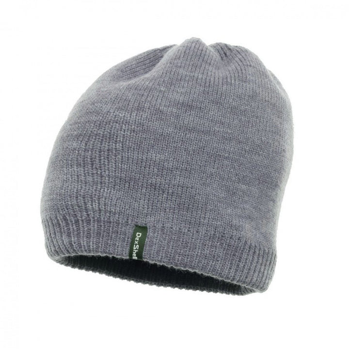 Dexshell Waterproof Hat, Size S/M (22-23 in), Gray