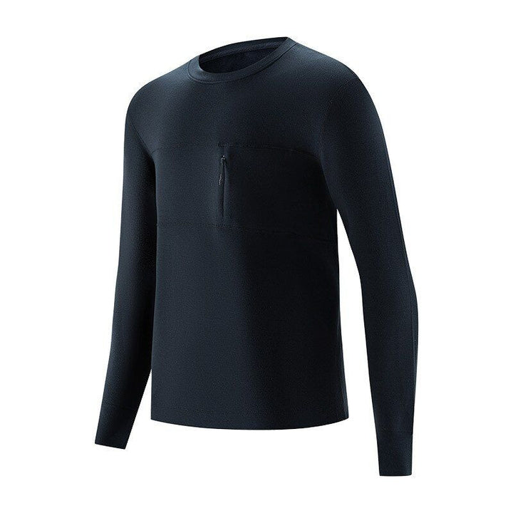Naturehike Men's Thermal Long Sleeve Shirt NH22NY009, Winter, XL, Black